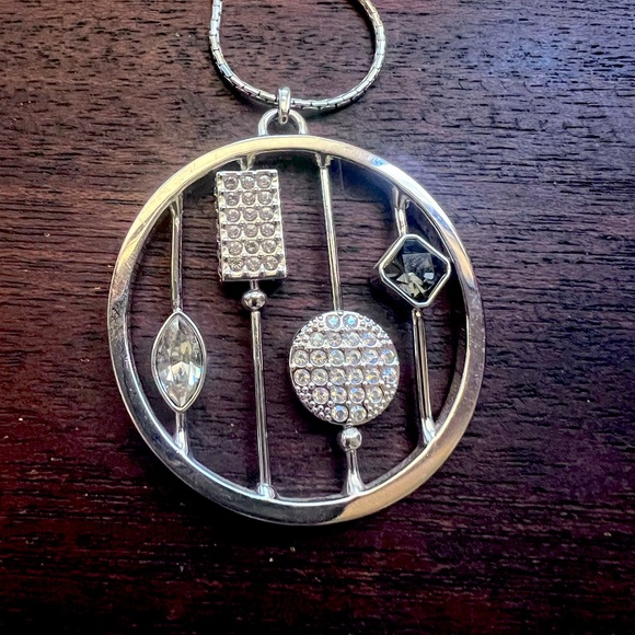TSC Swarovski Orbits Pendant Necklace - Picture 1 of 1
